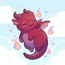 紅蓮の幻龍（Flare-Monarch Mystic）- 炎 + 天 + 嵐、自由・神秘的