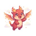 紅蓮の翔龍（Flare-Monarch Pathfinder）- 炎 + 天 + 嵐、冒険的・開放的